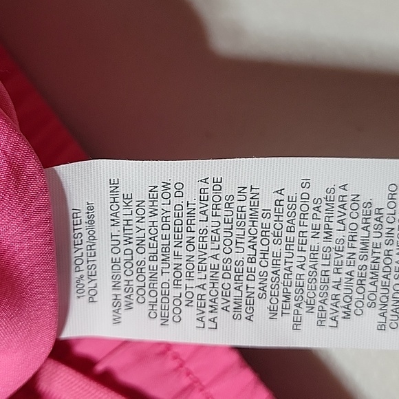 adidas Girls Dark Pink Aeroready Moisture-absorbing Shorts Sz 14 Running, NWT - Picture 6 of 7